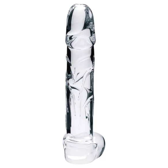 Clarity Seraphic Opus - dildo de vidrio para punto G (transparente)