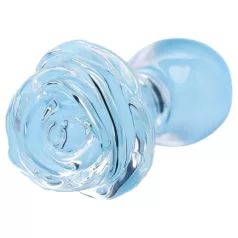 Clarity Utopian Bloom - plug anal de vidrio (transparente)