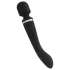 Lonely Lodi - vibrador masajeador recargable 2 en 1 - silicona negra