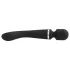 Lonely Lodi - vibrador masajeador recargable 2 en 1 - silicona negra