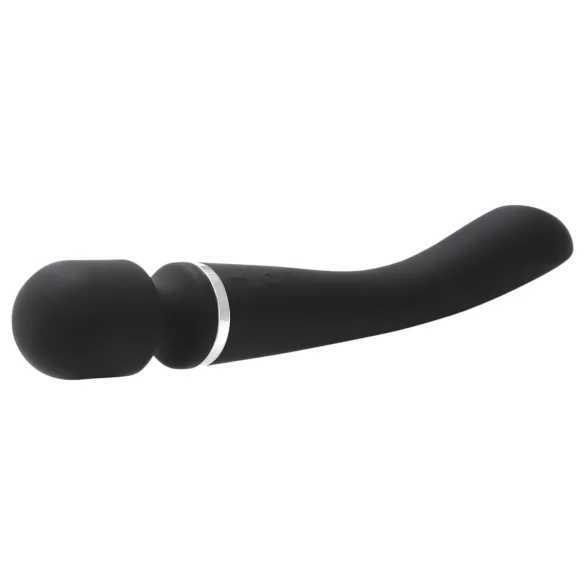 Lonely Lodi - vibrador masajeador recargable 2 en 1 - silicona negra