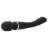 Lonely Lodi - vibrador masajeador recargable 2 en 1 - silicona negra