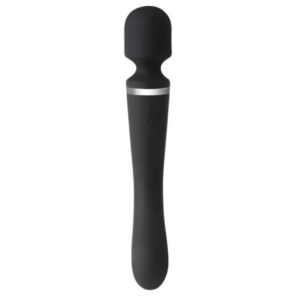 Lonely Lodi - vibrador masajeador recargable 2 en 1 - silicona negra