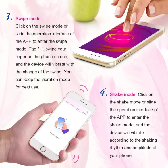 Lonely Winni - Huevo vibrador controlado por app (rosa)