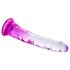 Lanza Solitaria - dildo con ventosa (lila-transparente)