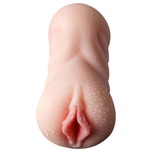 Lonely 2in1 - masturbador masculino vagina y boca - silicona color natural