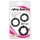 Lonely Stay Hard - set de anillos para el pene - silicona negra - 3 piezas
