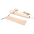 le Wand - masajeador vibrador recargable de lujo - color beige