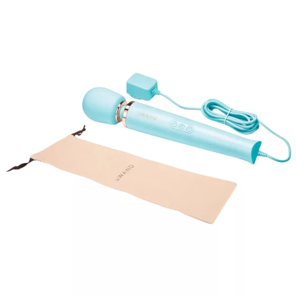 le Wand - masajeador vibrador potente con cable - color azul