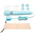 le Wand - masajeador vibrador potente con cable - color azul