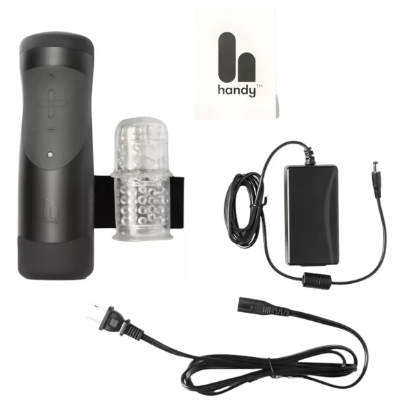 The Handy 1.1 - masturbador inteligente VR - recargable - negro