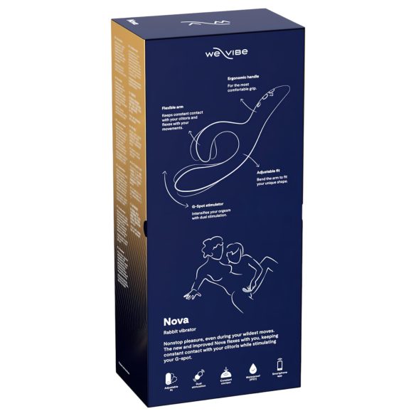 We-Vibe Nova 2 - vibrador recargable doble estimulación clítoris azul