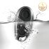 Rocks-Off - Consolador anal recargable con anillo vibrador, control remoto (negro)