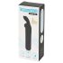 Happyrabbit - mini vibrador bala recargable conejito - silicona negra