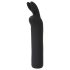 Happyrabbit - mini vibrador bala recargable conejito - silicona negra