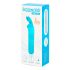 Happyrabbit - Mini vibrador bala recargable conejito silicona azul
