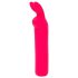 Happyrabbit - vibrador tipo bala recargable conejito silicona rosa