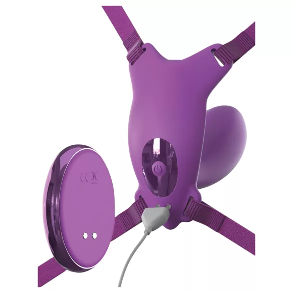 Pipedream Fantasy For Her - vibrador de punto G integrado y portátil (lila)