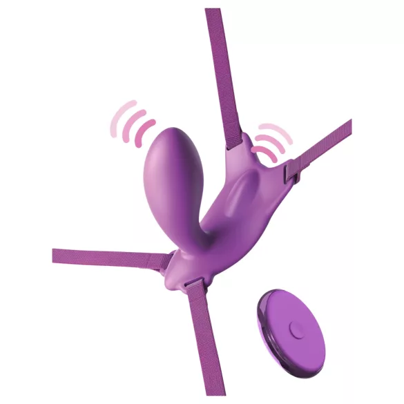 Pipedream Fantasy For Her - vibrador de punto G integrado y portátil (lila)
