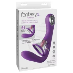   Fantasy For Her - Vibrador punto G y clítoris 4 motores silicona lila