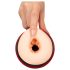 WYNE 06 - masturbador recargable vibrante-suctor (negro)