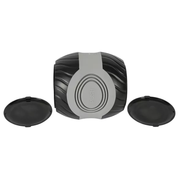 You2Toys - masturbador doble motor - silicona gris