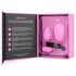 Vibrador anal rosa con control remoto - b-vibe corazón