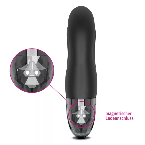 mystim Hop Hop Bob E-Stim - vibrador eléctrico recargable (negro)