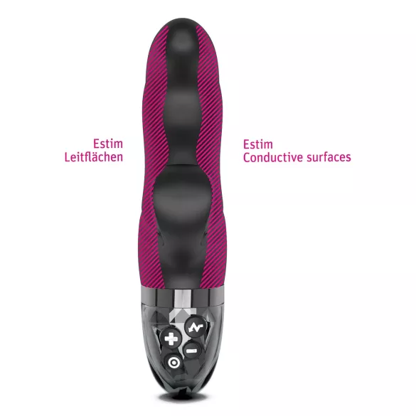 mystim Hop Hop Bob E-Stim - vibrador eléctrico recargable (negro)