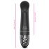 mystim Right on Ron E-Stim - Vibrador de punto G eléctrico (negro)