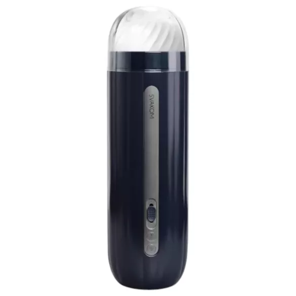 Svakom Hannes Neo - masturbador automático con calor - silicona azul