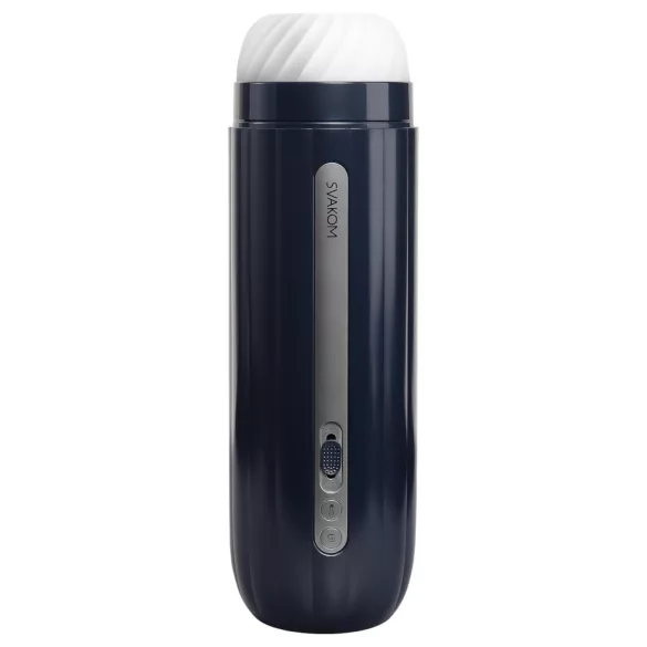 Svakom Hannes Neo - masturbador automático con calor - silicona azul