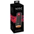 WYNE 07 - masturbador recargable con vibración y succión (negro)