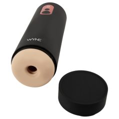   WYNE 08 - masturbador recargable con movimiento vertical (negro)