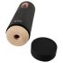WYNE 08 - Masturbador negro recargable con movimiento arriba-abajo