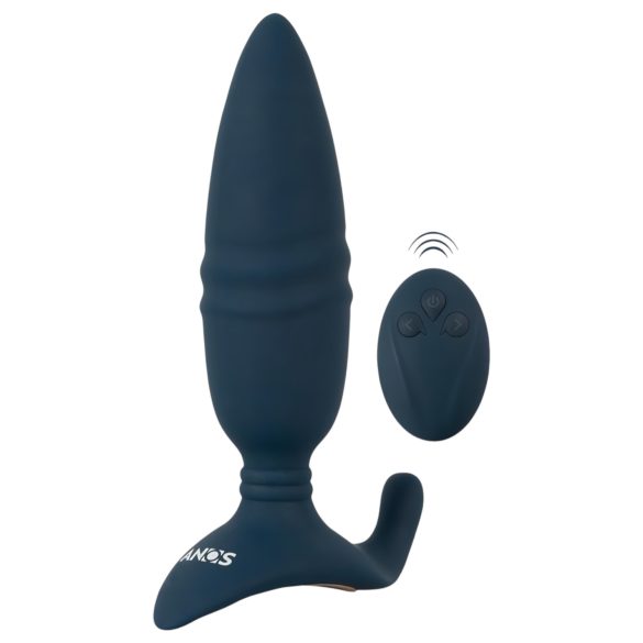 ANOS - Vibrador anal con mando remoto (azul)