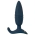 ANOS - consolador anal vibrador recargable con control remoto - silicona azul
