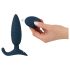 ANOS - Vibrador anal con mando remoto (azul)