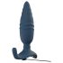 ANOS - Vibrador anal con mando remoto (azul)