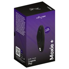   We-Vibe Moxie+ - vibrador para clítoris con control remoto - silicona negro