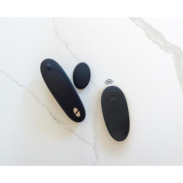 We-Vibe Moxie+ - vibrador para clítoris con control remoto - silicona negro