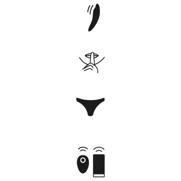 We-Vibe Moxie+ - vibrador de clítoris inteligente con control por radio (turquesa)