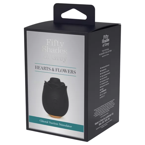 Fifty Shades of Grey - succionador de clítoris vibrador ondas aire - negro