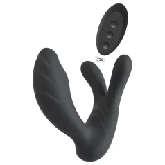   Smile - Vibrador punto G y próstata - recargable - silicona negra