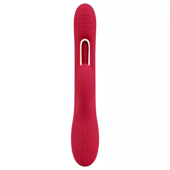 Smile - vibrador estimulador clítoris lengua - silicona roja