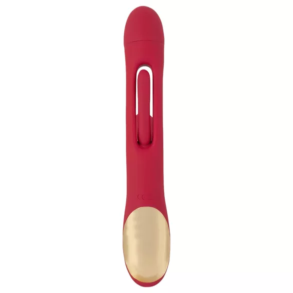 Smile - vibrador estimulador clítoris lengua - silicona roja