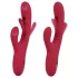 Smile - vibrador estimulador clítoris lengua - silicona roja