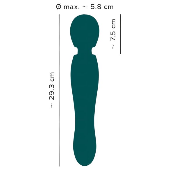 You2Toys Grande - vibrador recargable masajeador (verde)
