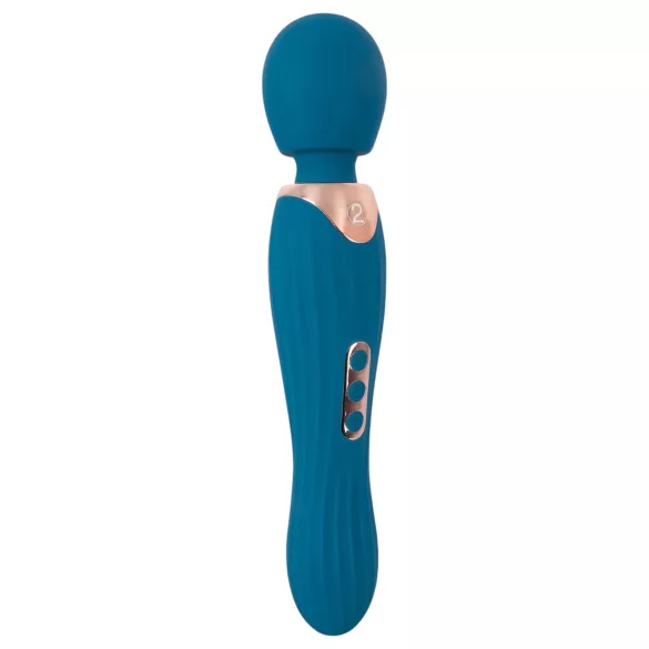 You2Toys Grande - vibrador masajeador recargable - silicona azul