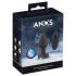 ANOS - tapón anal luminoso y vibrante (negro)